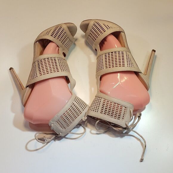 CALL IT SPRING SUEDE GLADIATOR STYLE HIGH HEEL STILETTOS ROUND TOE SANDAL - Picture 9 of 15